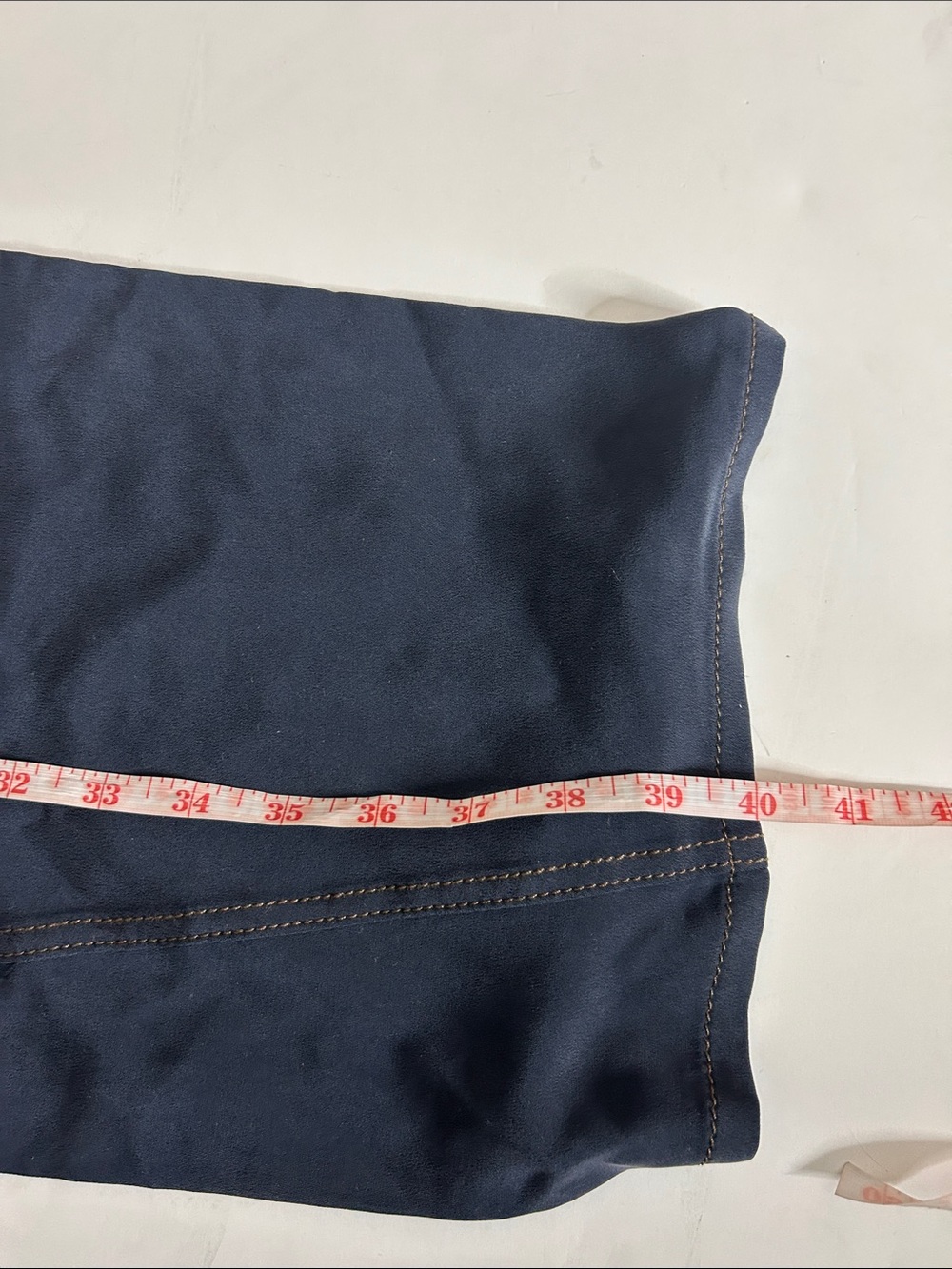 COS Wide-Leg Trousers in Dark Navy - Picture 10 of 11